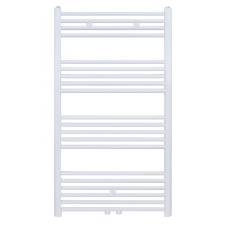 120x60 cm - 775 Watt - Ecorad Badheizkörper - Weiß (RAL9016) - Universal-6 Anschlüsse