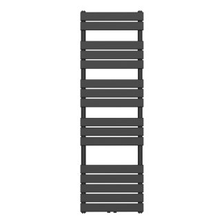 160x50 cm - 750 Watt - Ecorad Florence - Matt Schwarz - Badheizkörper | Designheizkörper
