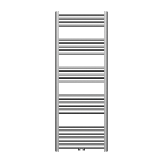 160x60 cm - 1050 Watt - Ecorad Badheizkörper - Gunmetal - Universal-6 Anschlüsse