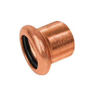 Bonfix Rotkupfer Press Endstück (Wasser) | 35