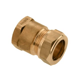 Bonfix Messing Innengewinde x Klemm Muffe | 1/2 x 12