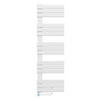 160x50 cm - 755 Watt - Ecorad E-Slide - Programmierbarer Thermostat - Elektrischer Designheizkörper - Weiß