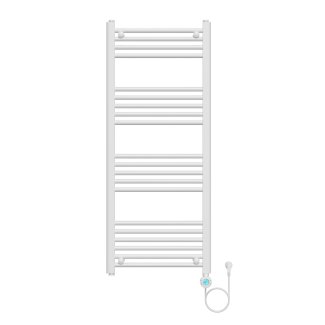 120x50 cm - Ecorad E-Smart Wifi - 700 Watt - Weiß - Programmierbarer Elektrischer Heizkörper