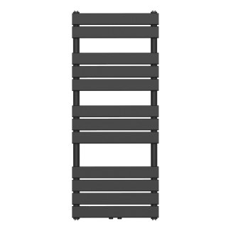 120x50 cm - 600 Watt - Ecorad Florence - Matt Schwarz - Badheizkörper | Designheizkörper