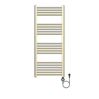 120x50 cm - Ecorad E-Smart Wifi - 700 Watt - Gebürstetes Gold - Programmierbarer Elektrischer Heizkörper