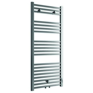 80x60 cm - 550 Watt - Ecorad Badheizkörper - Chrom - Universal-6 Anschlüsse