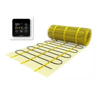 Magnum Matten-Set 15 m² – 1875 Watt – weißer Thermostat