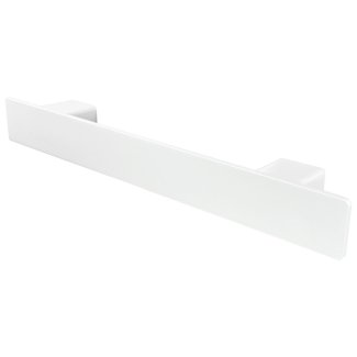 BSXL Magnetisches 460 mm Handtuchregal für Heizkörper quadratisch – Weiß
