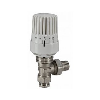 Thermostat-Heizkörperventil Eckform